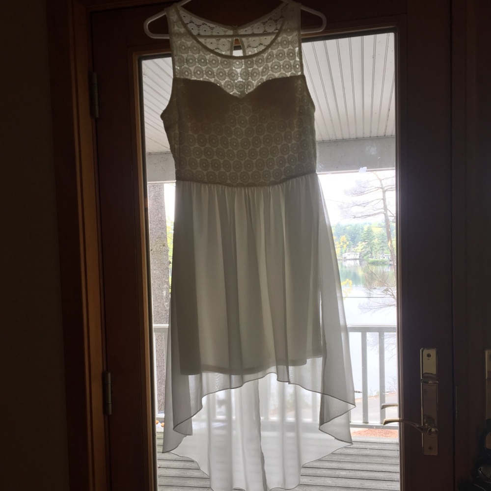 White Charlotte Russe Dress